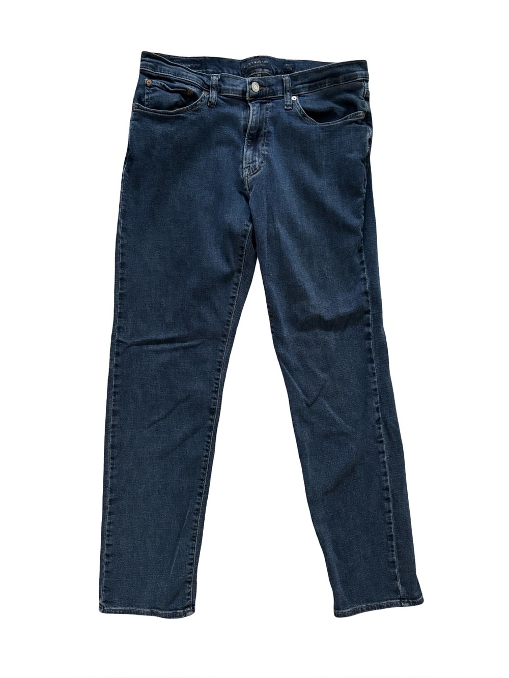 Lucky Brand Classic Men's Dark Blue Straight-Leg Jeans